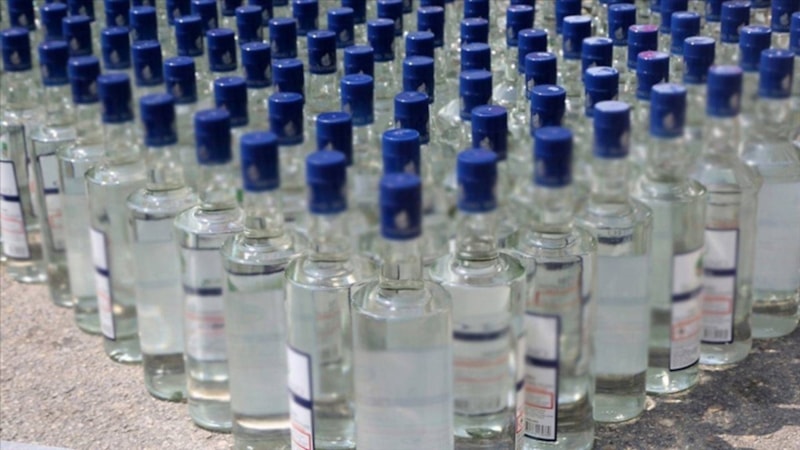 Adana'da 720 litre kaçak etil alkol ele geçirildi