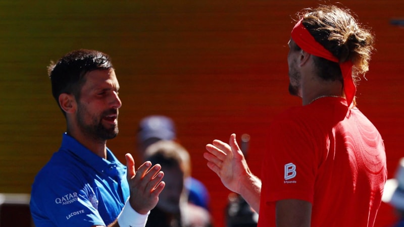 Avustralya Açık'ta Novak Djokovic sakatlandı, Alexander Zverev finale çıktı