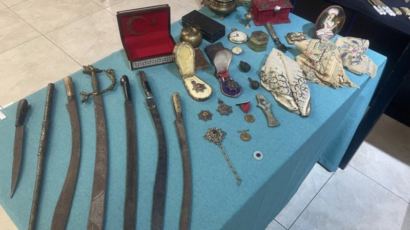 1,5 milyon TL değerinde 243 tarihi eser ele geçirildi