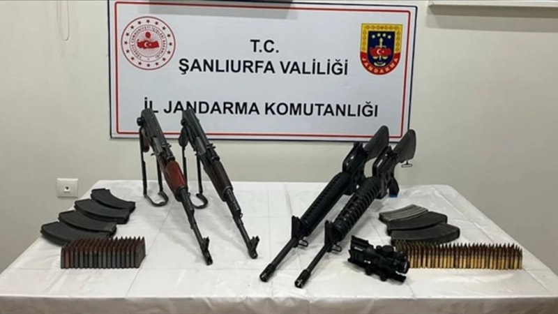 Şanlıurfa'da silah kaçakçılarına yönelik operasyon