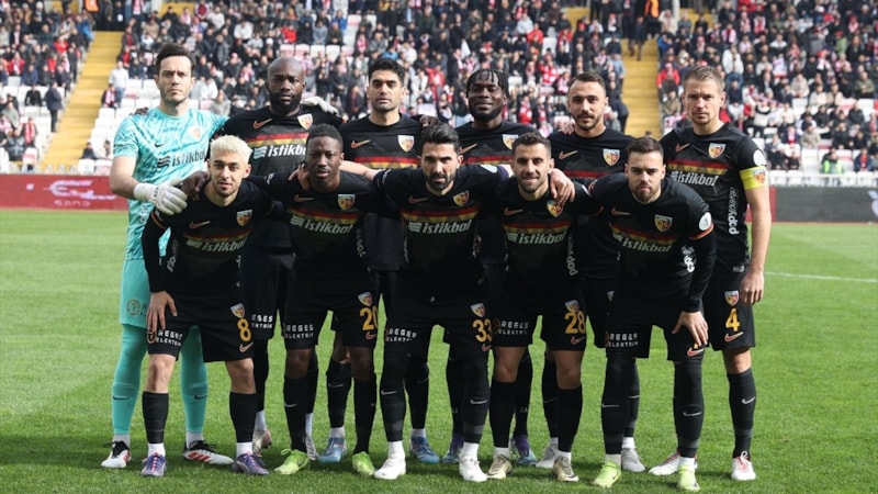 Kayserispor, Süper Lig'de 5 maçtır galibiyete hasret