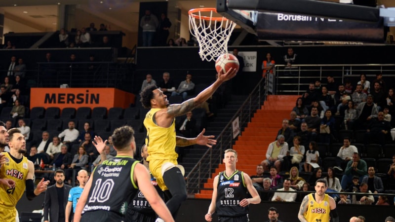 Mersin Spor, Merkezefendi Belediyesi Basket'i uzatmada yendi