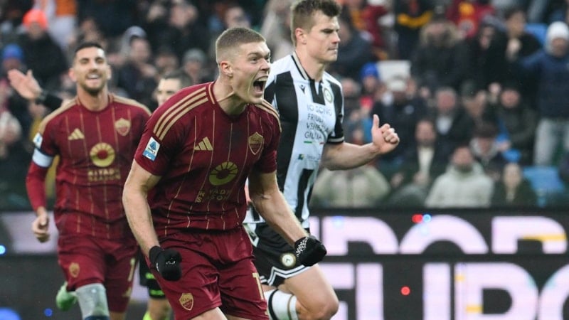Roma, Udinese'yi iki golle geçti