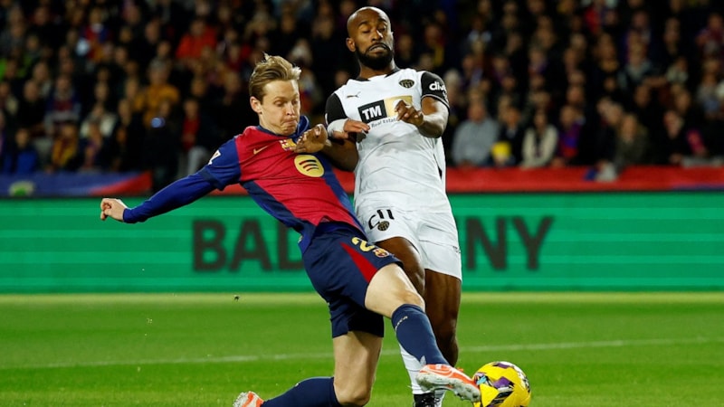 Barcelona sahasında gol oldu yağdı: Valencia'ya farklı tarife