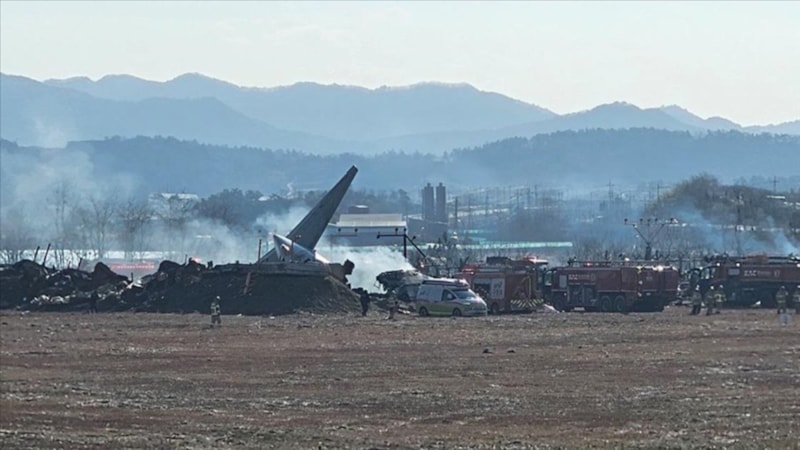 Güney Kore’de 179 kişinin hayatına mal olan uçak kazasına dair ön rapor tamamlandı