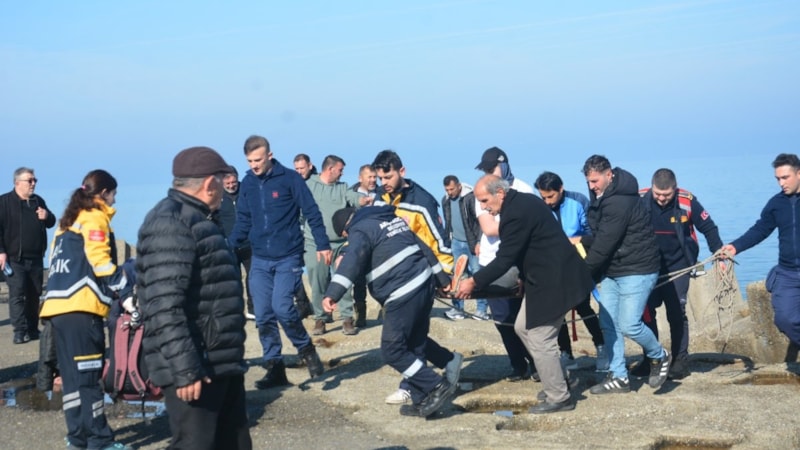Düzce'de balık tutarken ölümden döndü