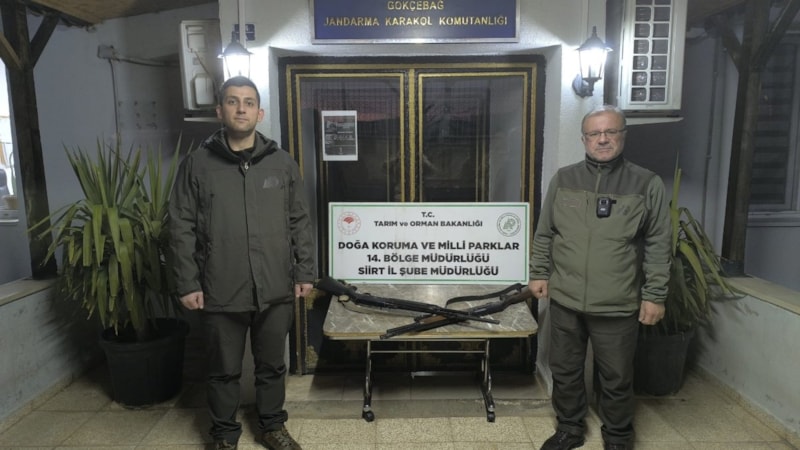 Siirt'te kaçak ava 26 bin lira ceza