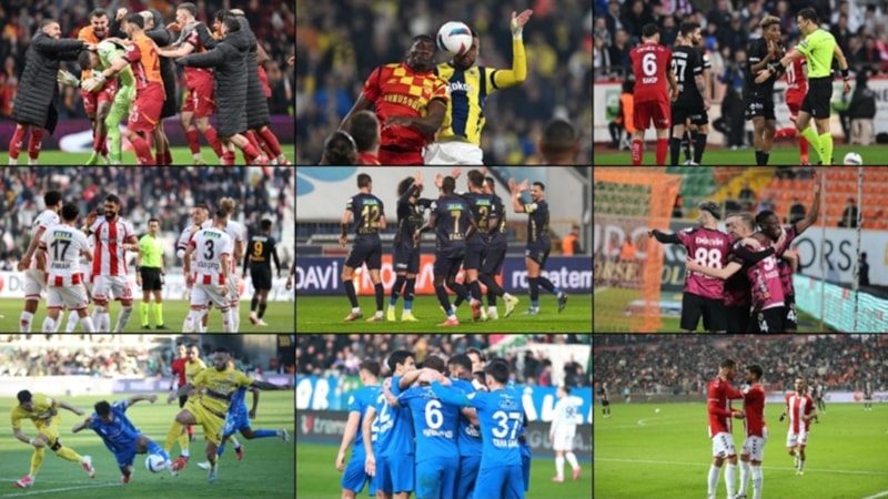 Süper Lig'de 21. haftanın ardından oluşan puan durumu ve 22. haftanın fikstürü