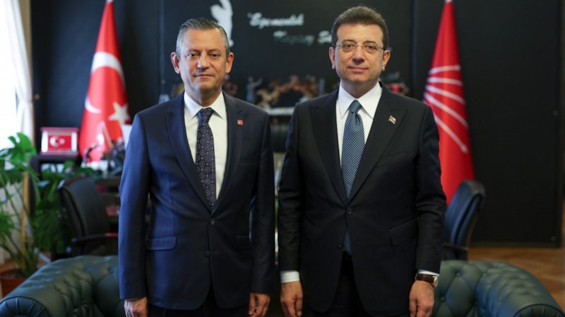 Özgür Özel ve Ekrem İmamoğlu Ankara'da görüştü