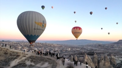 Nevşehir'de geçen yıl sıcak hava balonu rekoru kırıldı