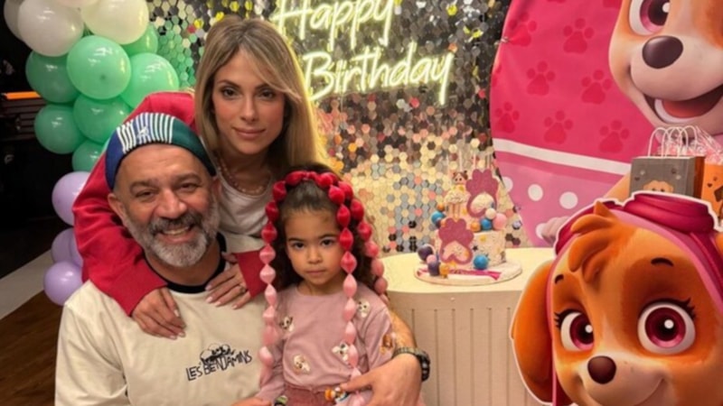 Oyuncu Şevket Çoruh'un kızı Turna 5 yaşında! Parti karelerine yorum yağdı