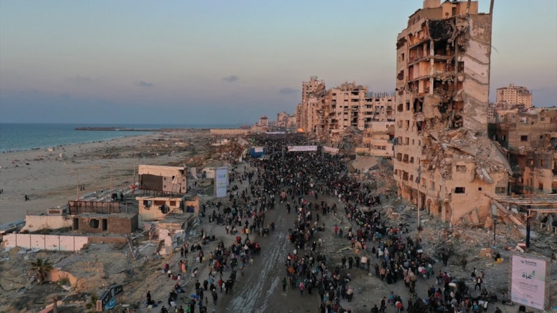 BM: 376 binden fazla Filistinli Gazze'nin kuzeyine döndü