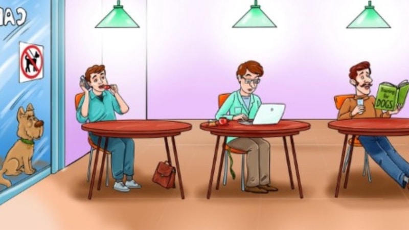 IQ'nuzu Test Edin: Köpeğin Sahibi Hangisi? 7 Saniye Başladı!