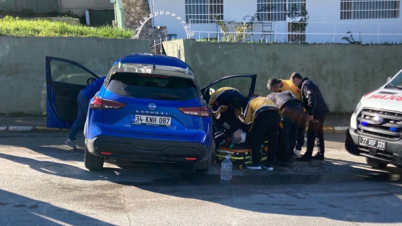 Yalova'da direksiyon başında kalp krizi geçirdi