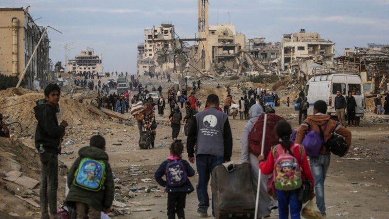 Gazze'nin kuzeyine dönen Filistinlilerin sayısı 500 bini geride bıraktı