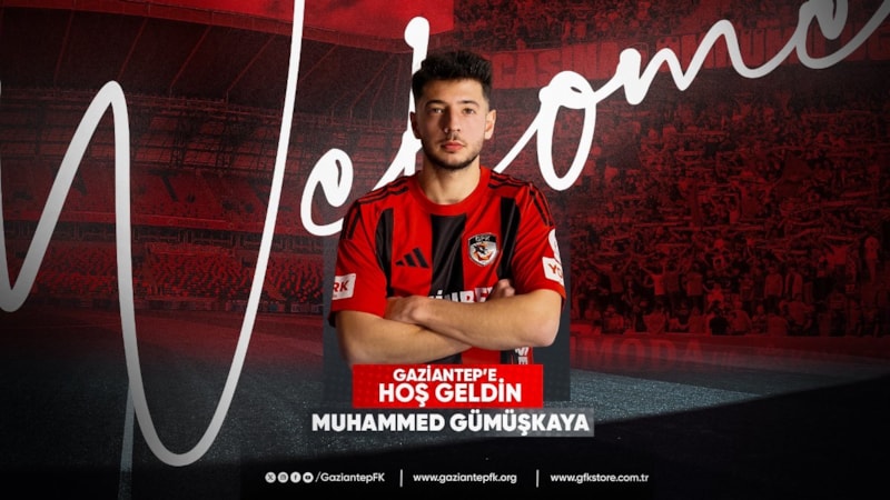 Muhammed Gümüşkaya resmen Gaziantep FK'da