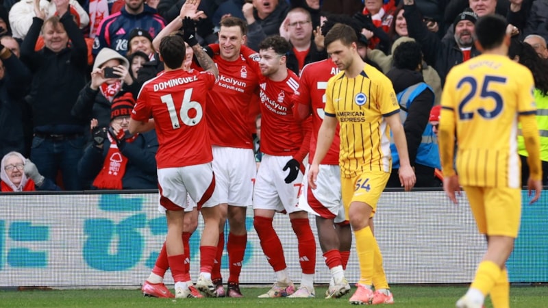 Nottingham Forest, Brighton'a 7 attı!