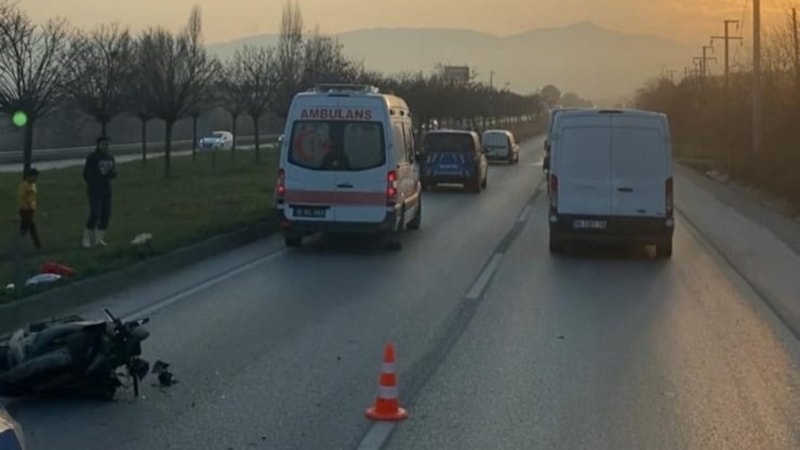 Bursa'da Kadın Motosiklet Kulübü Başkanı kazada ağır yaralandı