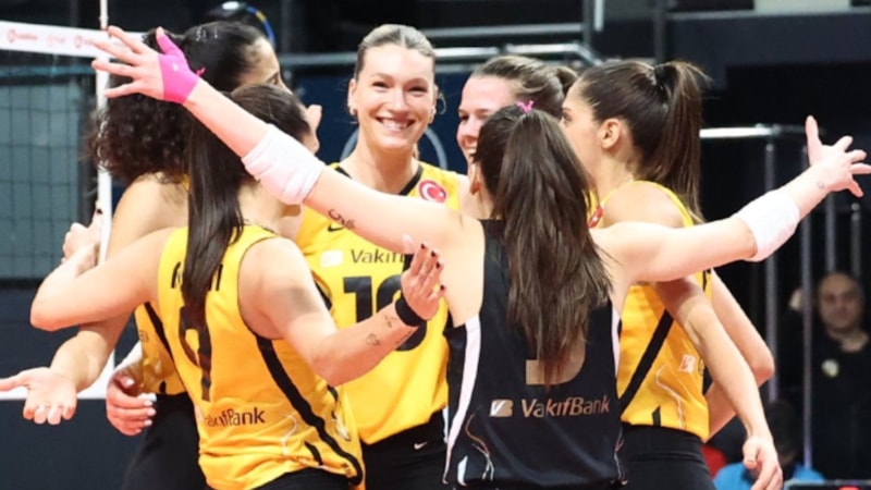 VakıfBank, Bahçelievler Belediyespor'a set vermedi