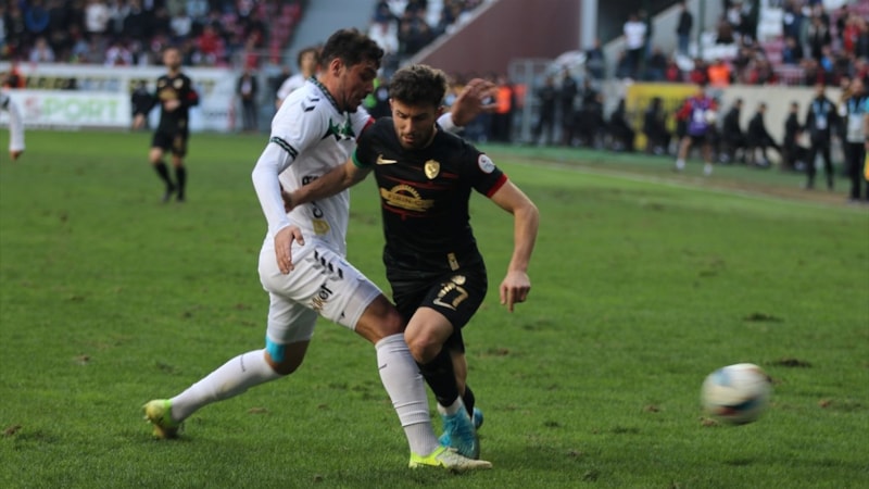 Amed Sportif Faaliyetler - Sakaryaspor maçında kazanan yok