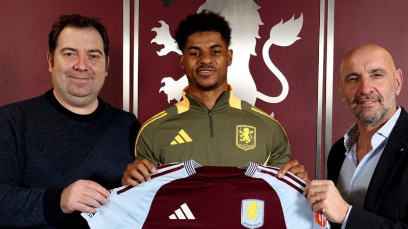 Marcus Rashford, resmen Aston Villa'da