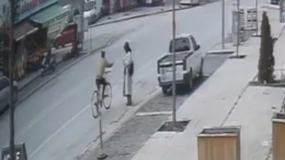 Konya'da bisikletli kapkaççıdan ilginç savunma: Filmden etkilendim