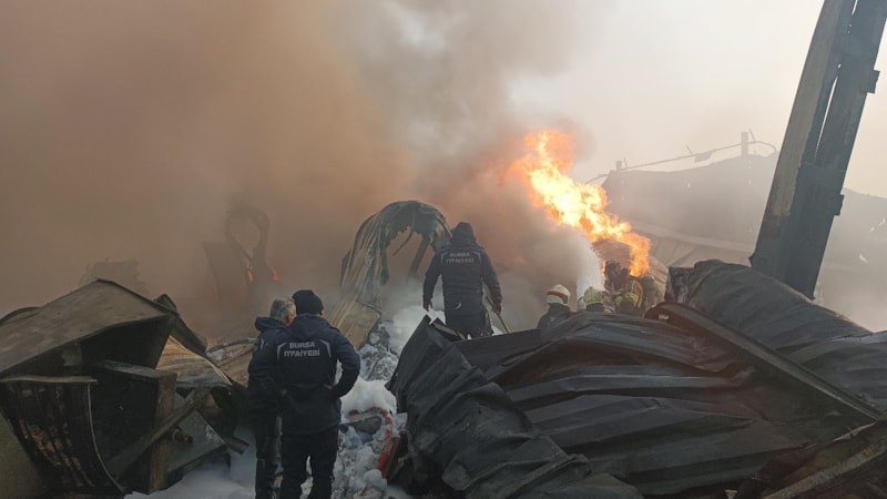 Bursa'da geri dönüşüm fabrikasında yangın