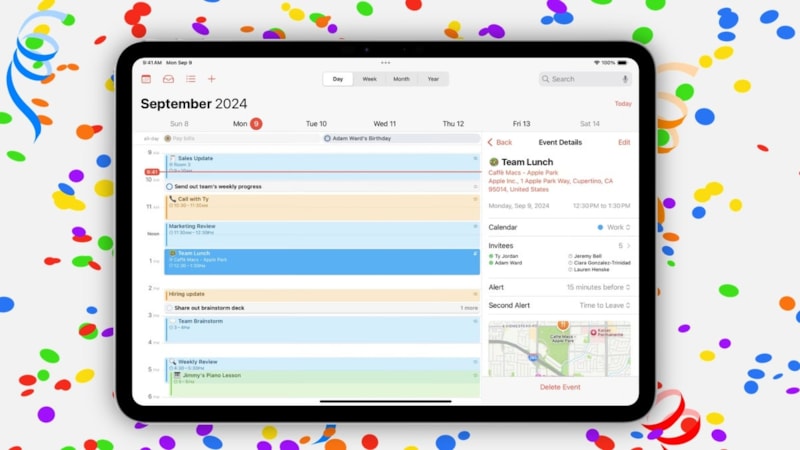 Apple'dan yeni etkinlik hizmeti: Confetti