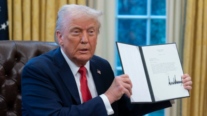 Donald Trump, ABD'de varlık fonu kurulmasına dair kararnameye imza attı