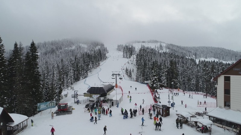 Ilgaz Dağı Kayak Merkezi'nde telesiyejlerden biri kapatıldı