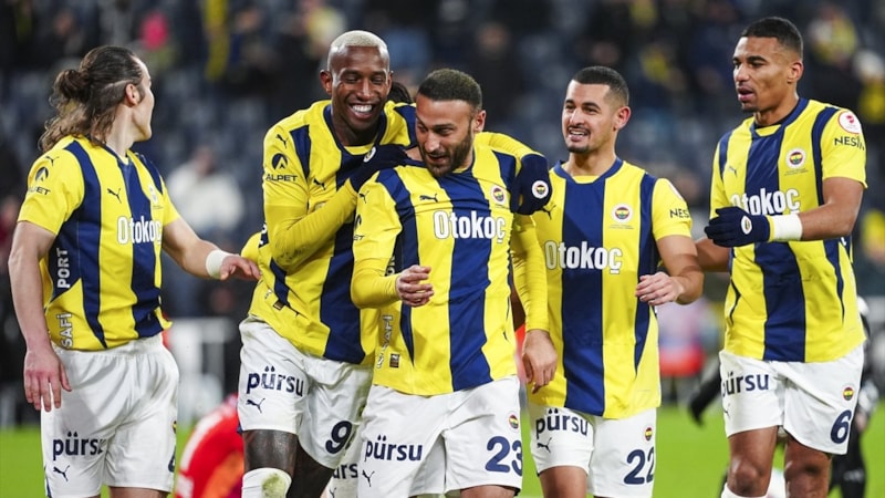 Fenerbahçe, Erzurumspor FK'ya 5 attı