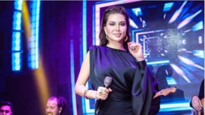 Ünlü şarkıcı Ebru Yaşar'ın verdiği konser çok konuşuldu