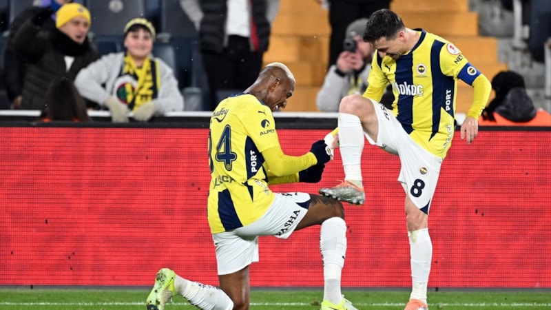 Mert Hakan Yandaş, bu sezon ilk kez gol sevinci yaşadı