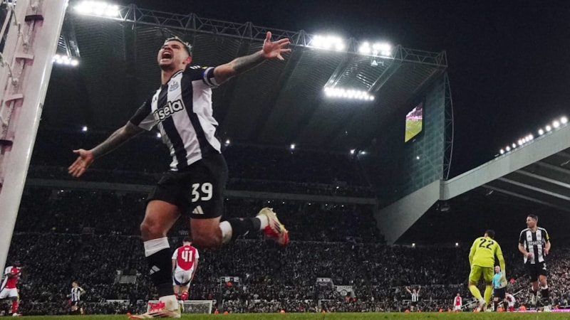 Arsenal'i deviren Newcastle United finale yükseldi