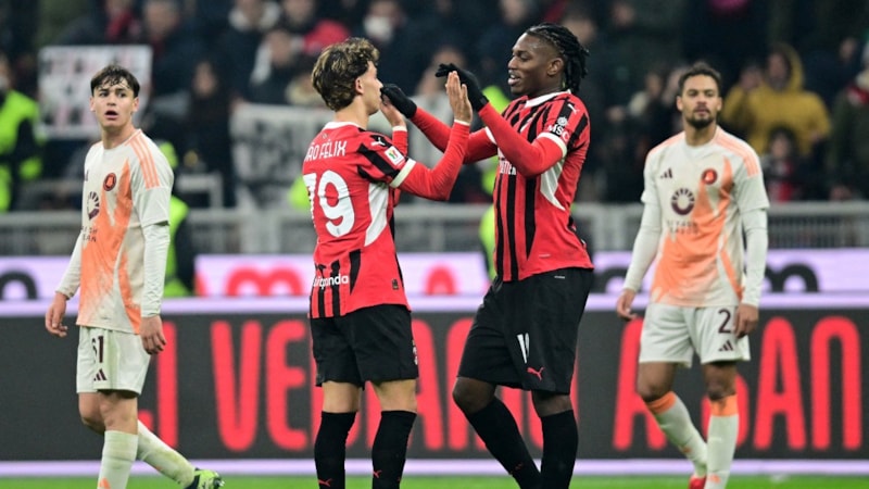 Roma'yı yıkan Milan yarı final biletinin sahibi oldu