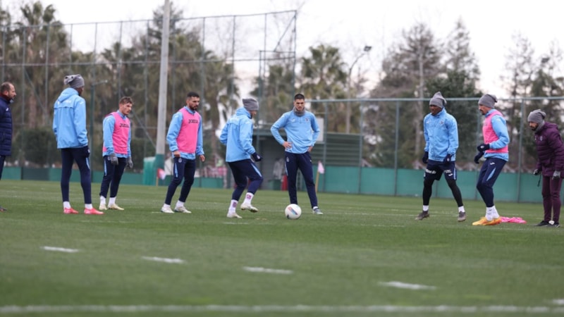 Trabzonspor, Eyüpspor maçı hazırlıklarına başladı