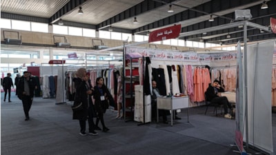 Suriye'de düzenlenen ilk fuar büyük ilgi gördü