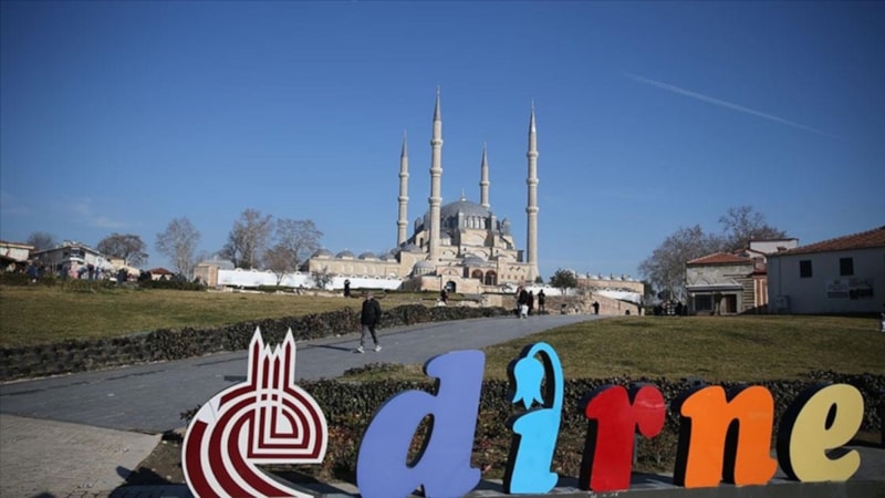 Edirne'ye giriş yapan turist sayısı ocakta arttı