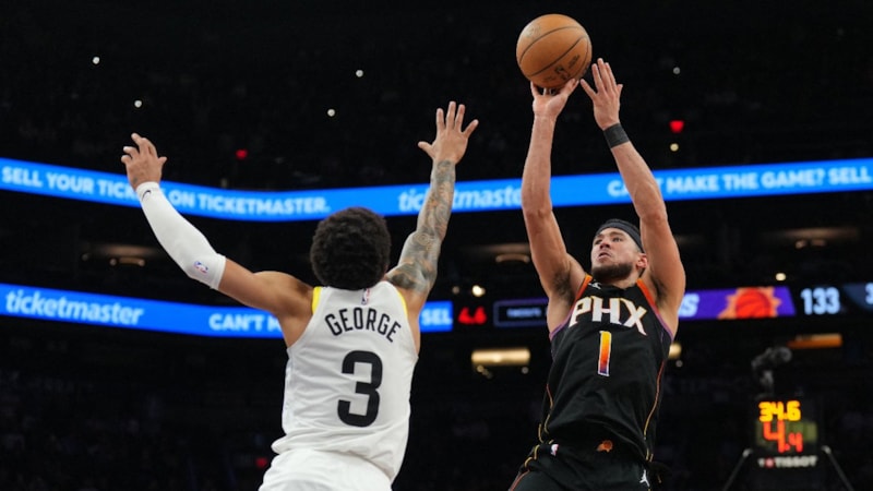 Devin Booker 47 sayı attı, Phoenix Suns uzatmada kazandı