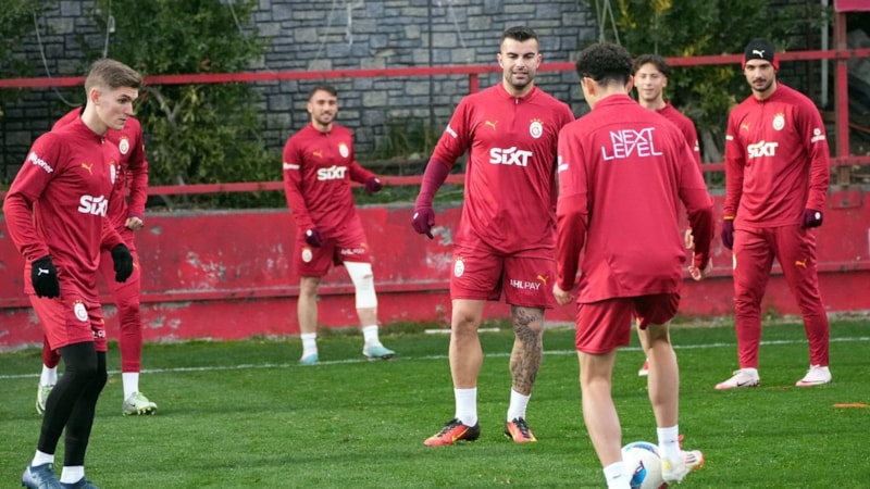 Galatasaray, Adana Demirspor maçının hazırlıklarını tamamladı