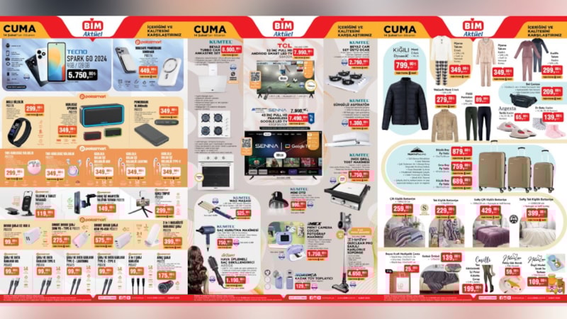 BİM’den sevgililer günü jesti; Beklenen ürün 1.750 TL’ye geliyor… İşte BİM 14 Şubat Aktüel