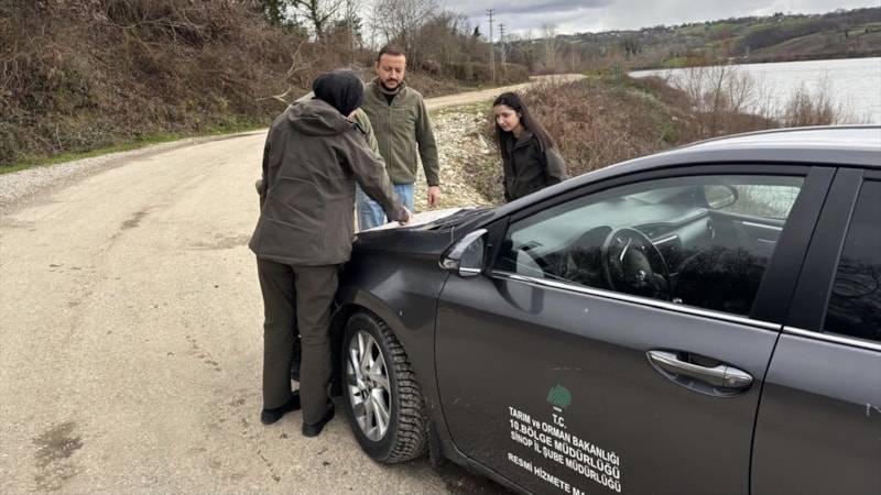Sinop’ta yasa dışı gece avcılığı yapan 10 kişiye para cezası