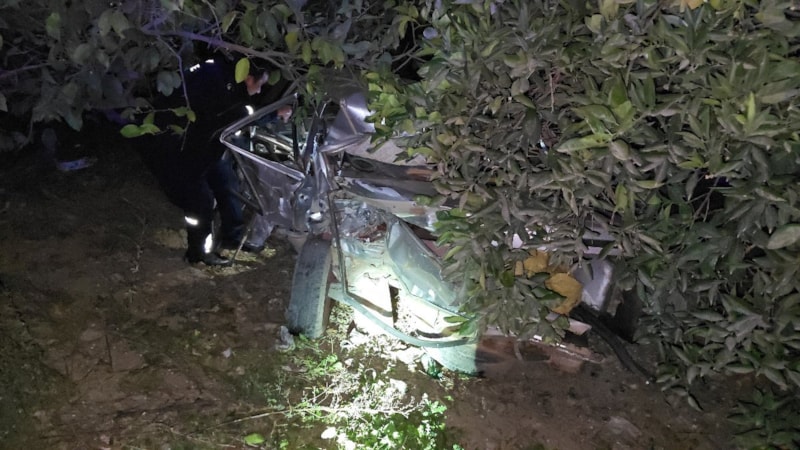 Adana'da anne ve baba ile çocukları kazada yaralandı