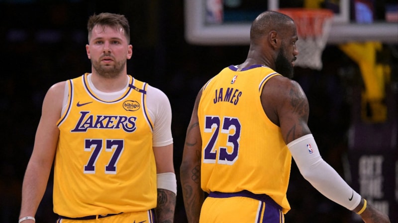 Lakers, Doncic'in forma giydiği ilk maçta Jazz'ı mağlup etti