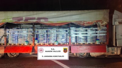 Mardin'de 25 ton sahte toz deterjan ele geçirildi