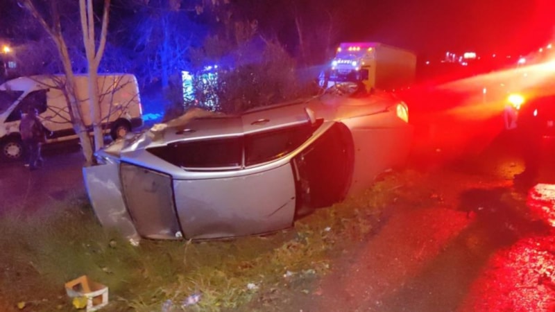 Bursa'da otomobillerin çarpıştığı kazada 1 kişi öldü