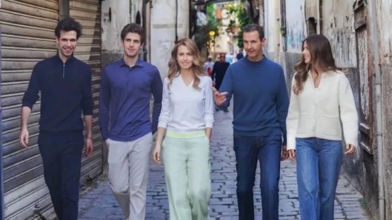 Beşar Esad'ın oğlundan dikkat çeken paylaşım: Babamın Suriye'yi kaybettiği gece