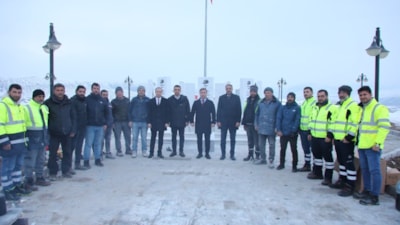 Erzincan'da maden kazasında ölen işçiler adına anıt  mezar