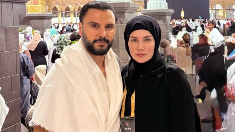 Alişan ve eşi Buse Varol Umre'ye gitti! 'Allah’ım sana şükürler olsun'