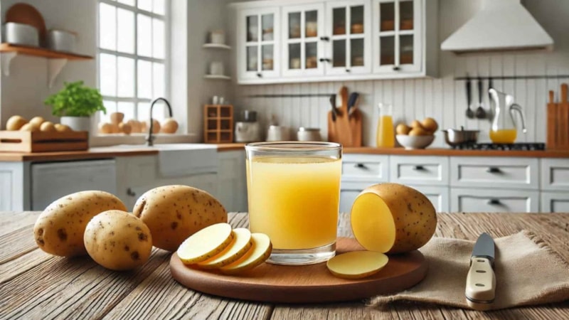 Sabahları aç karnına patates suyu için, o sorunlara veda edin